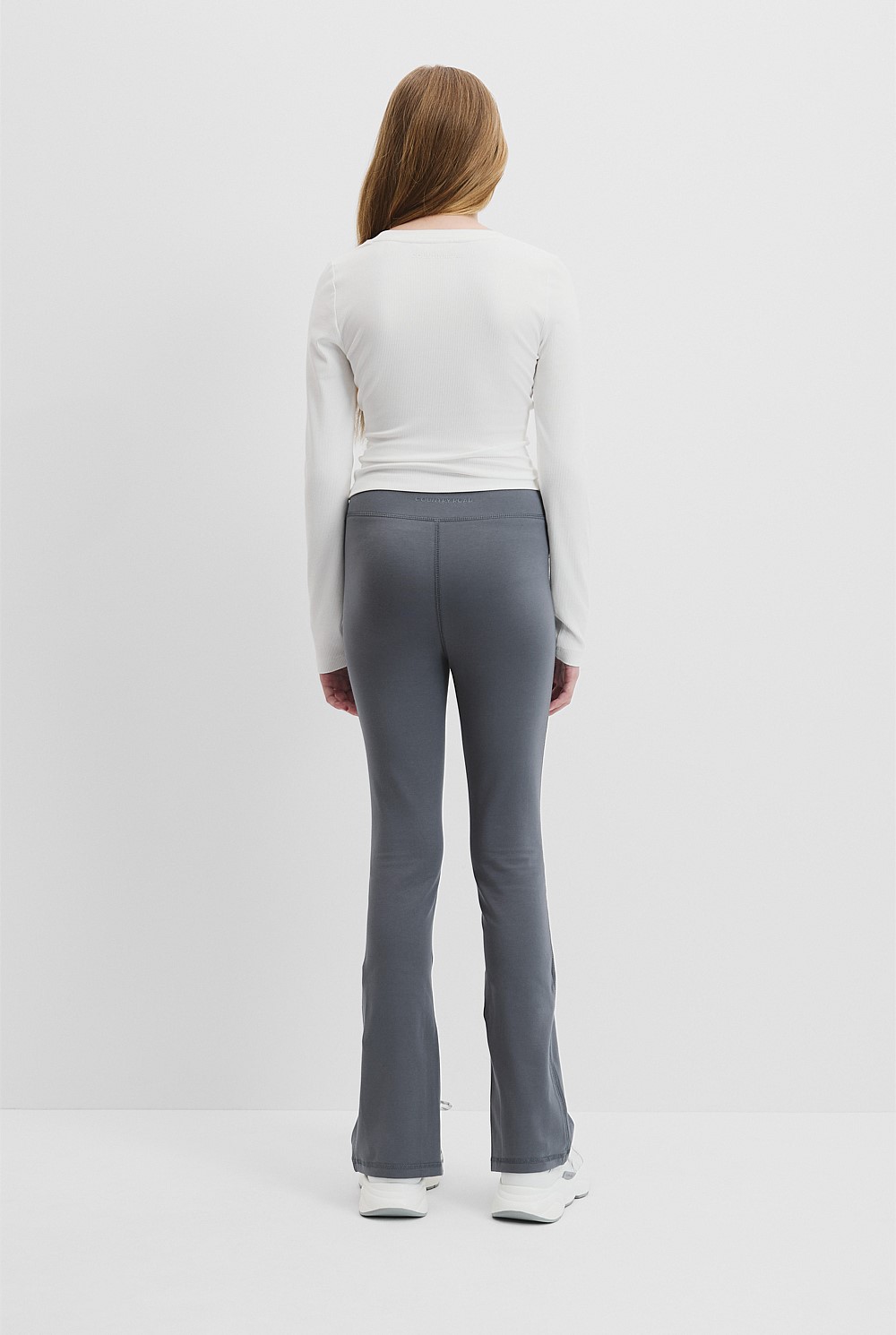 Teen Split Hem Pant