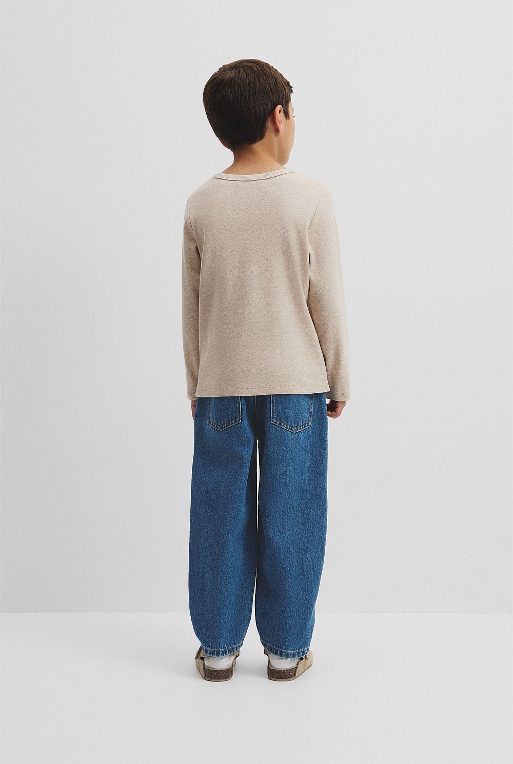 Cotton Long Sleeve Pocket T-Shirt