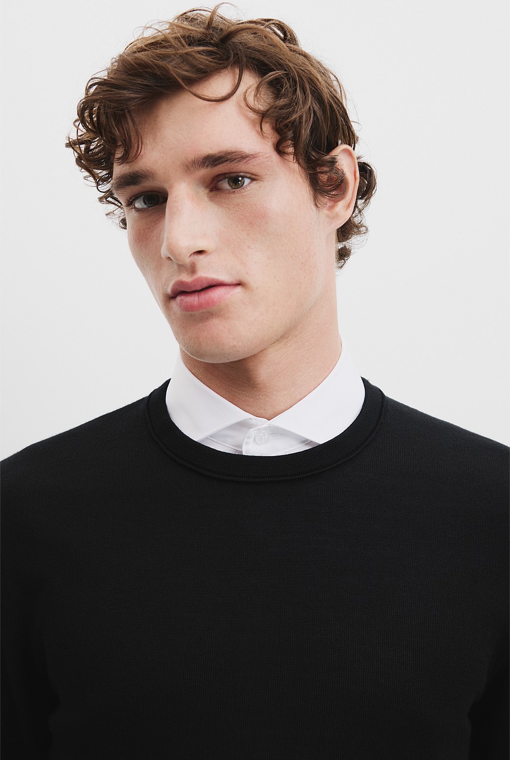 Verified Australian Merino Wool Crew Neck Knit