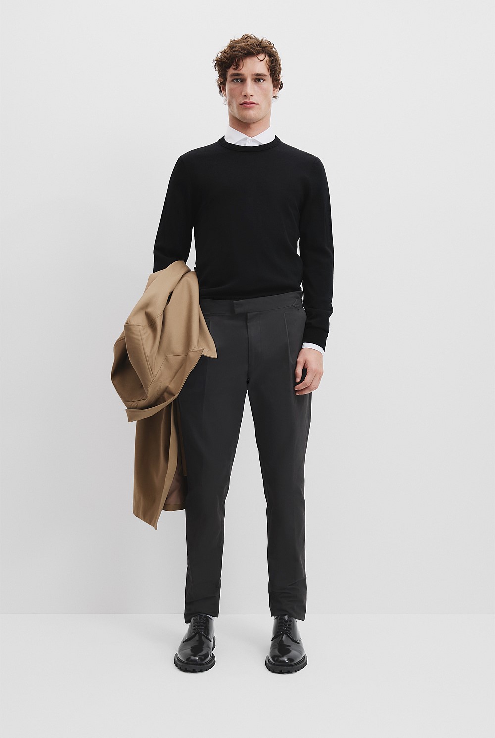 Verified Australian Merino Wool Crew Neck Knit