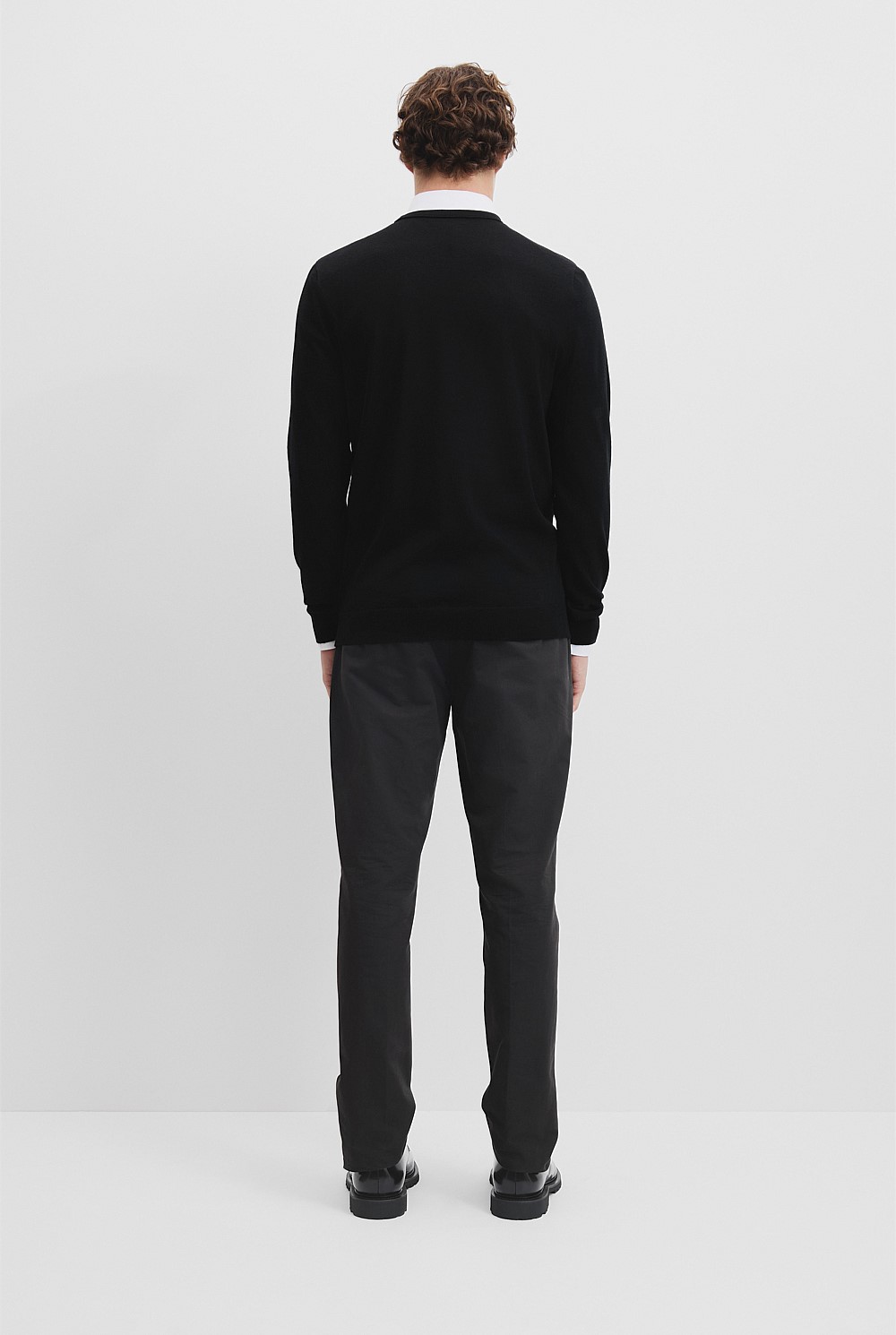 Verified Australian Merino Wool Crew Neck Knit