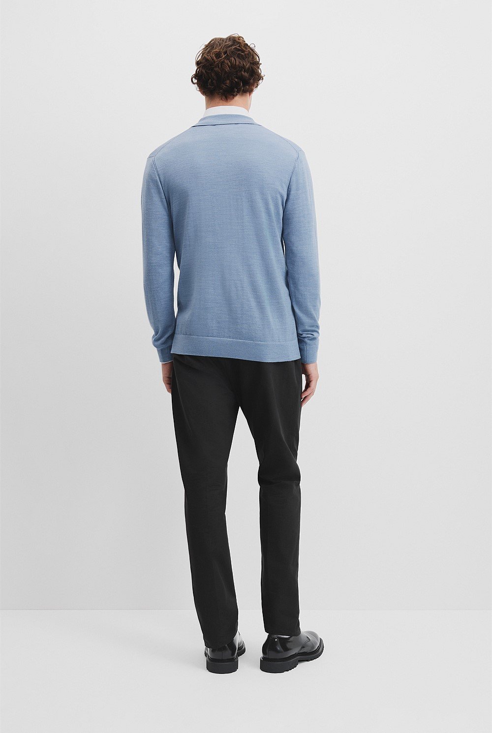 Verified Australian Merino Wool Button Knit Polo
