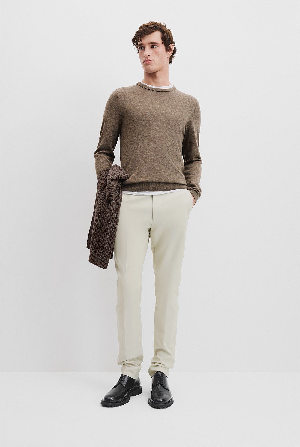 Verified Australian Merino Wool Crew Neck Knit