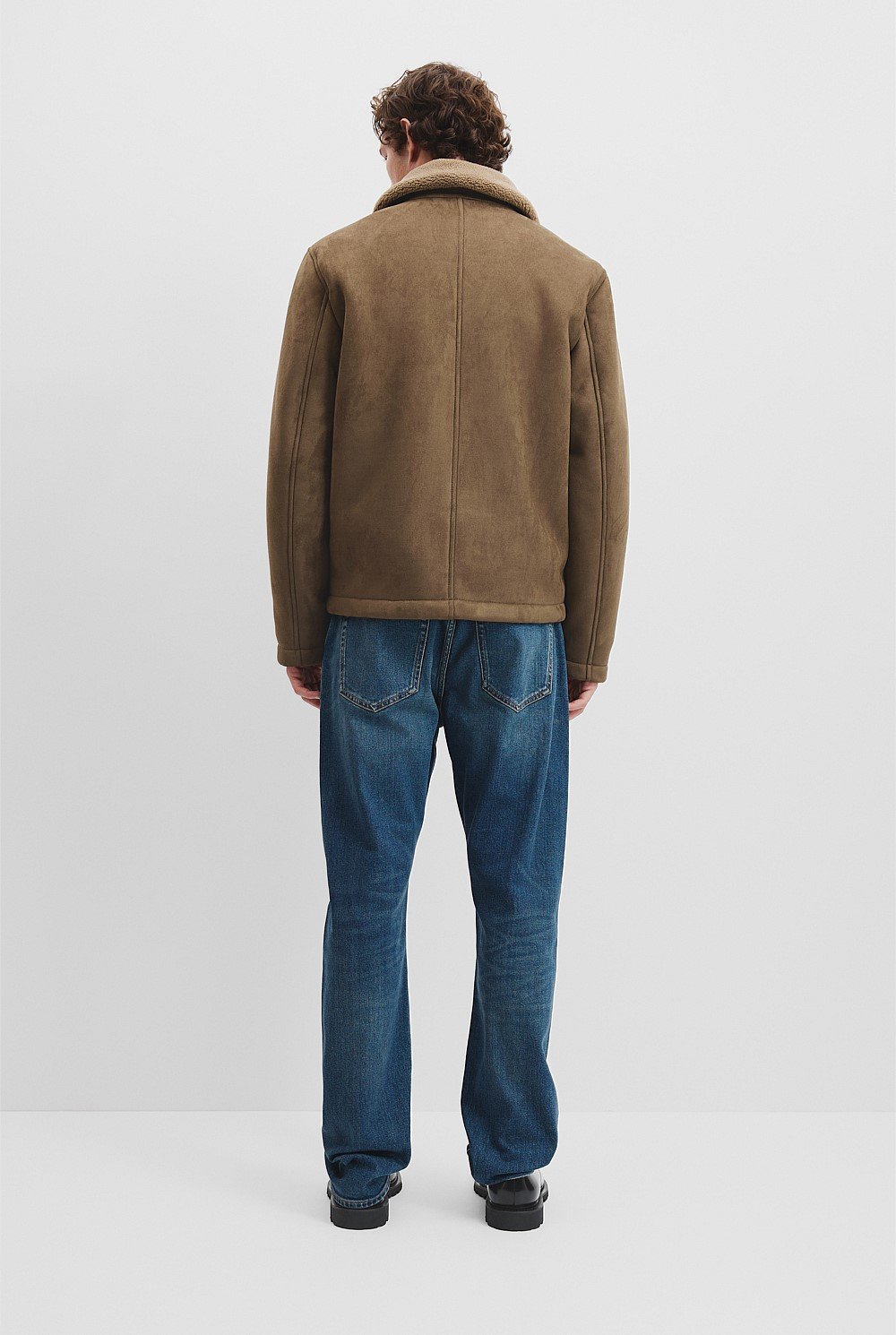 Borg Collar Jacket