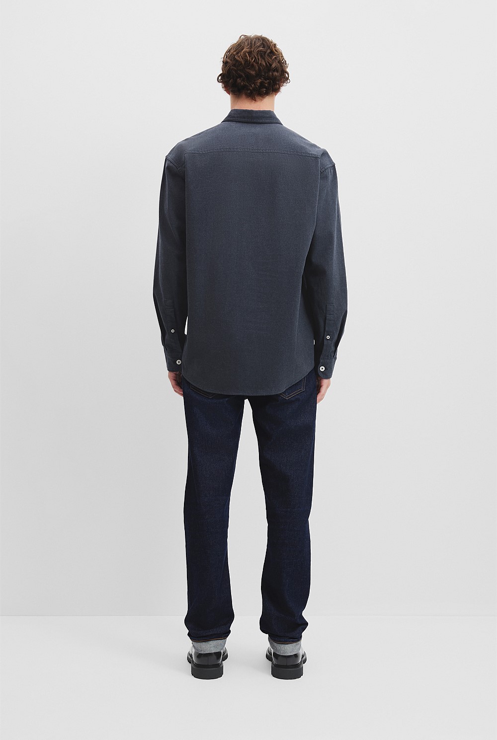 Relaxed Fit Heavy Brushed Shirt