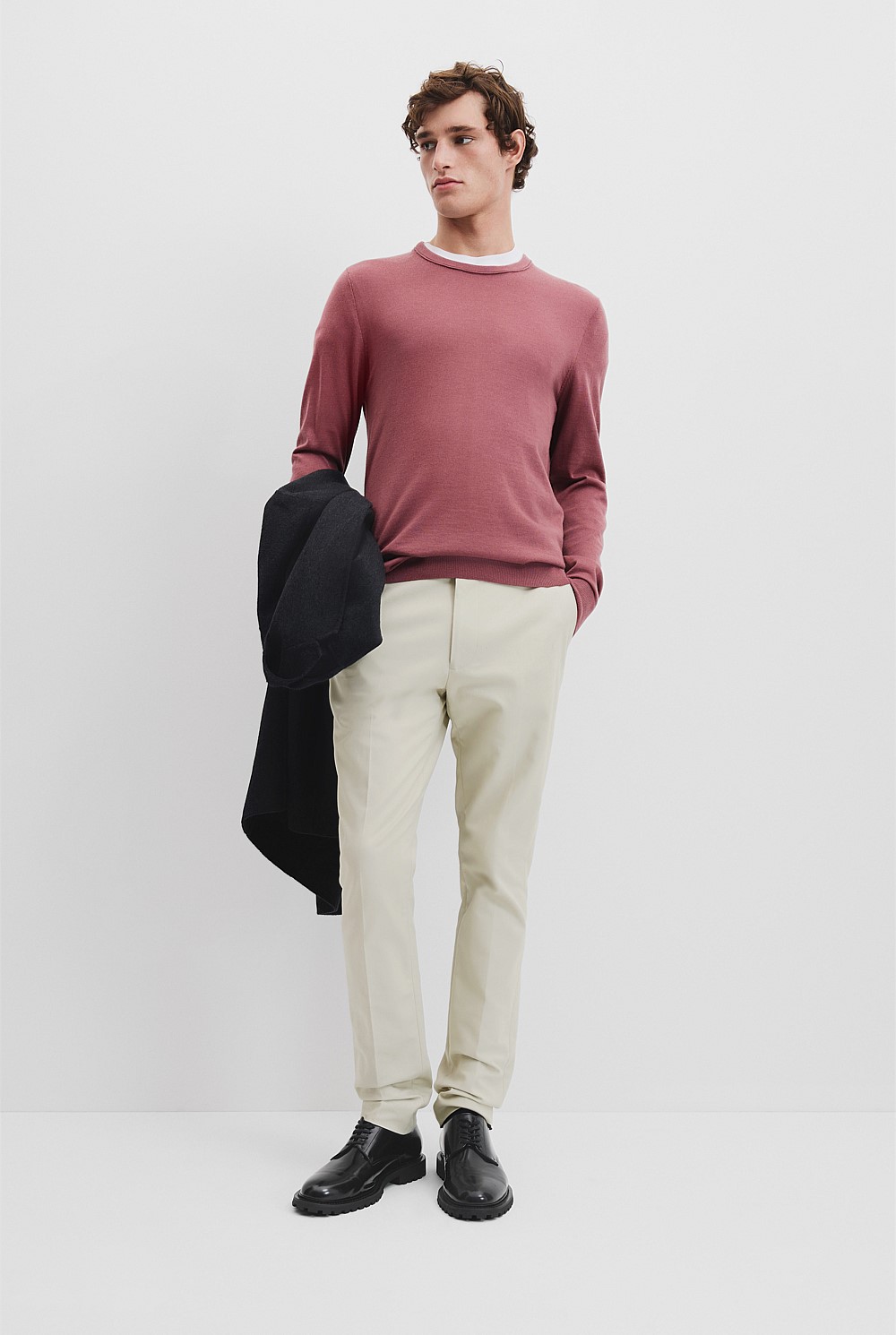 Verified Australian Merino Wool Crew Neck Knit
