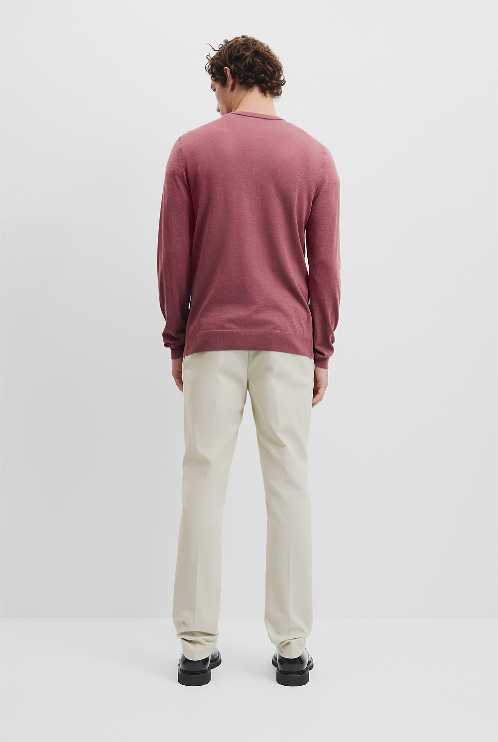 Verified Australian Merino Wool Crew Neck Knit