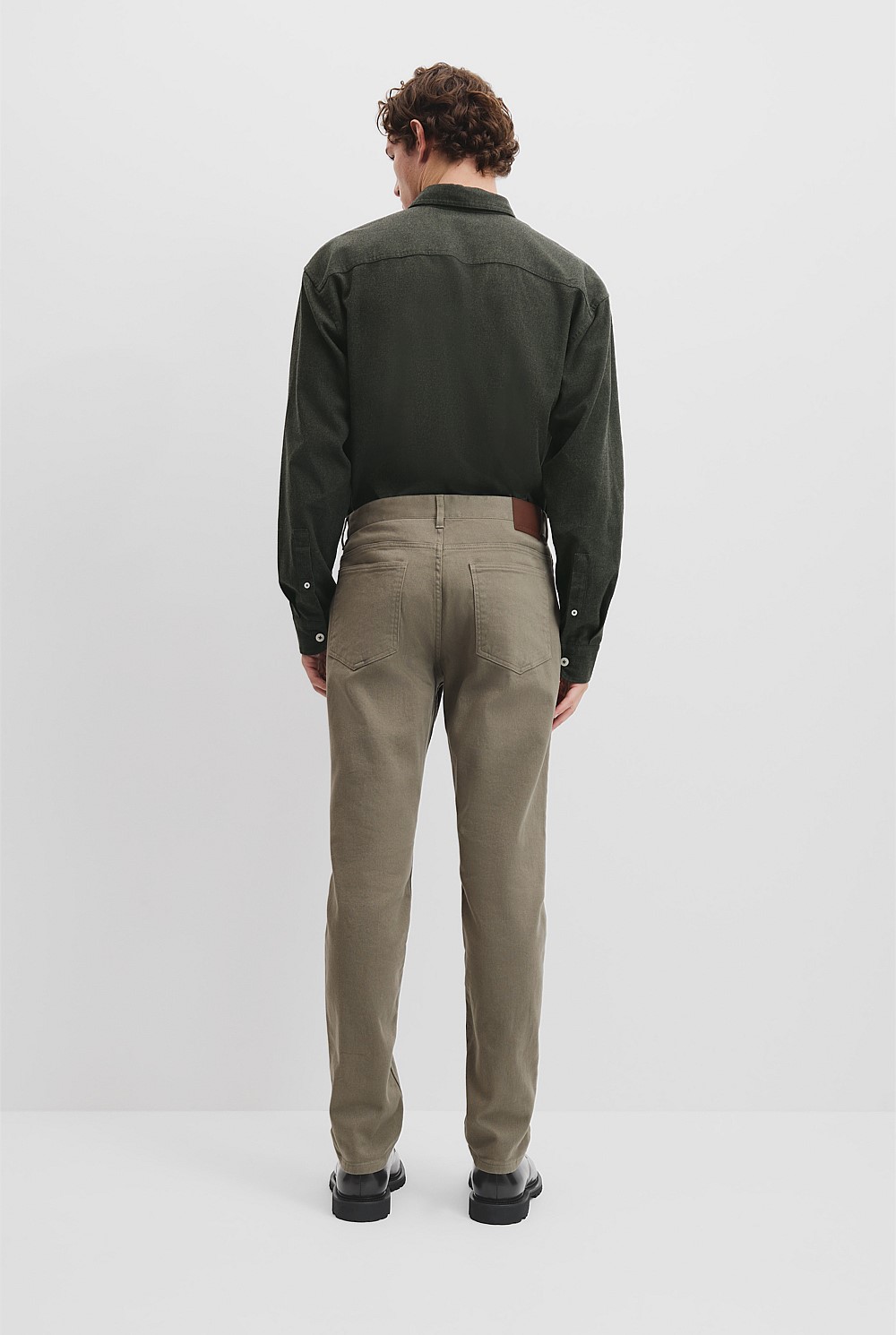 Tapered Brushed Pant