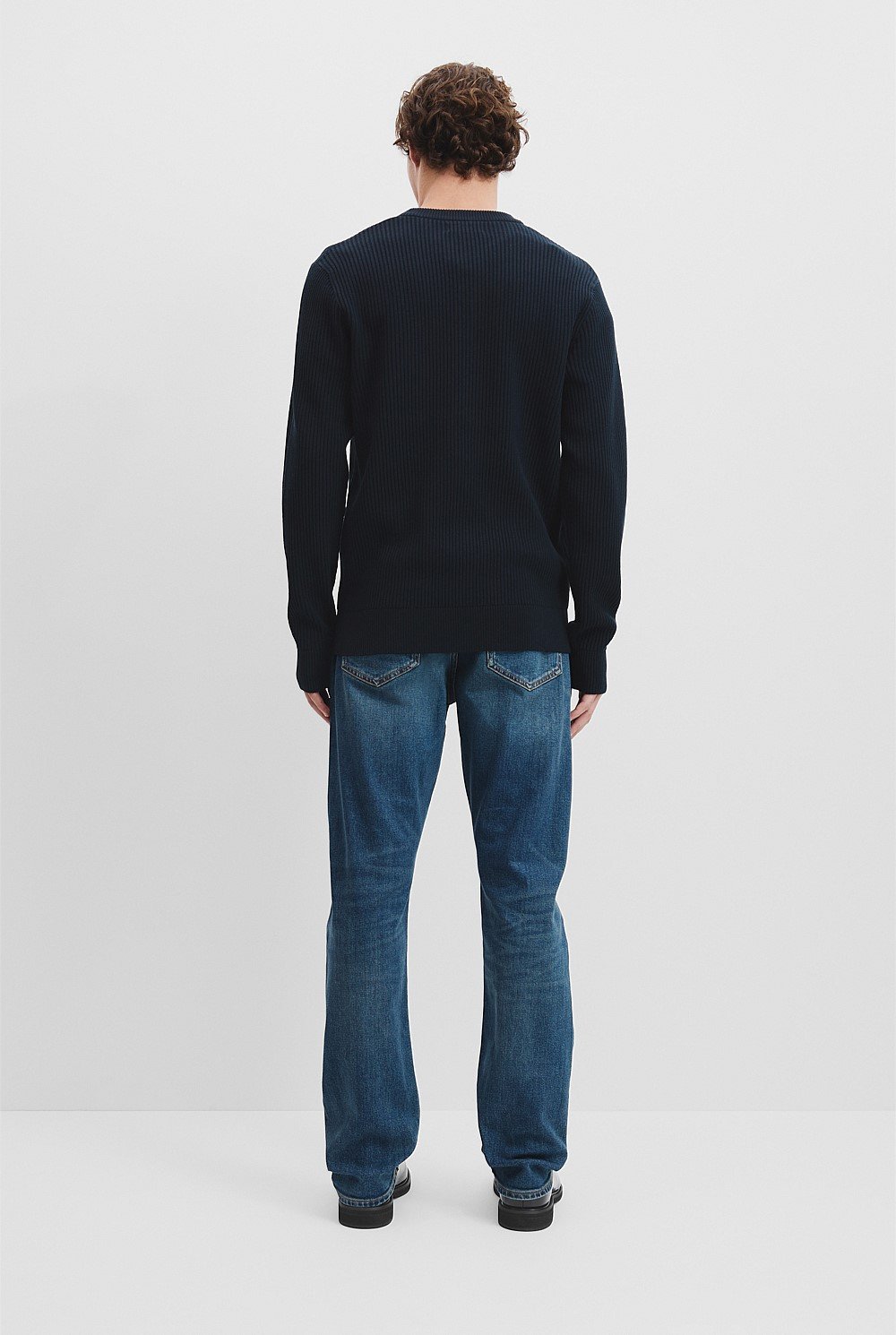 Australian Cotton Waffle Henley