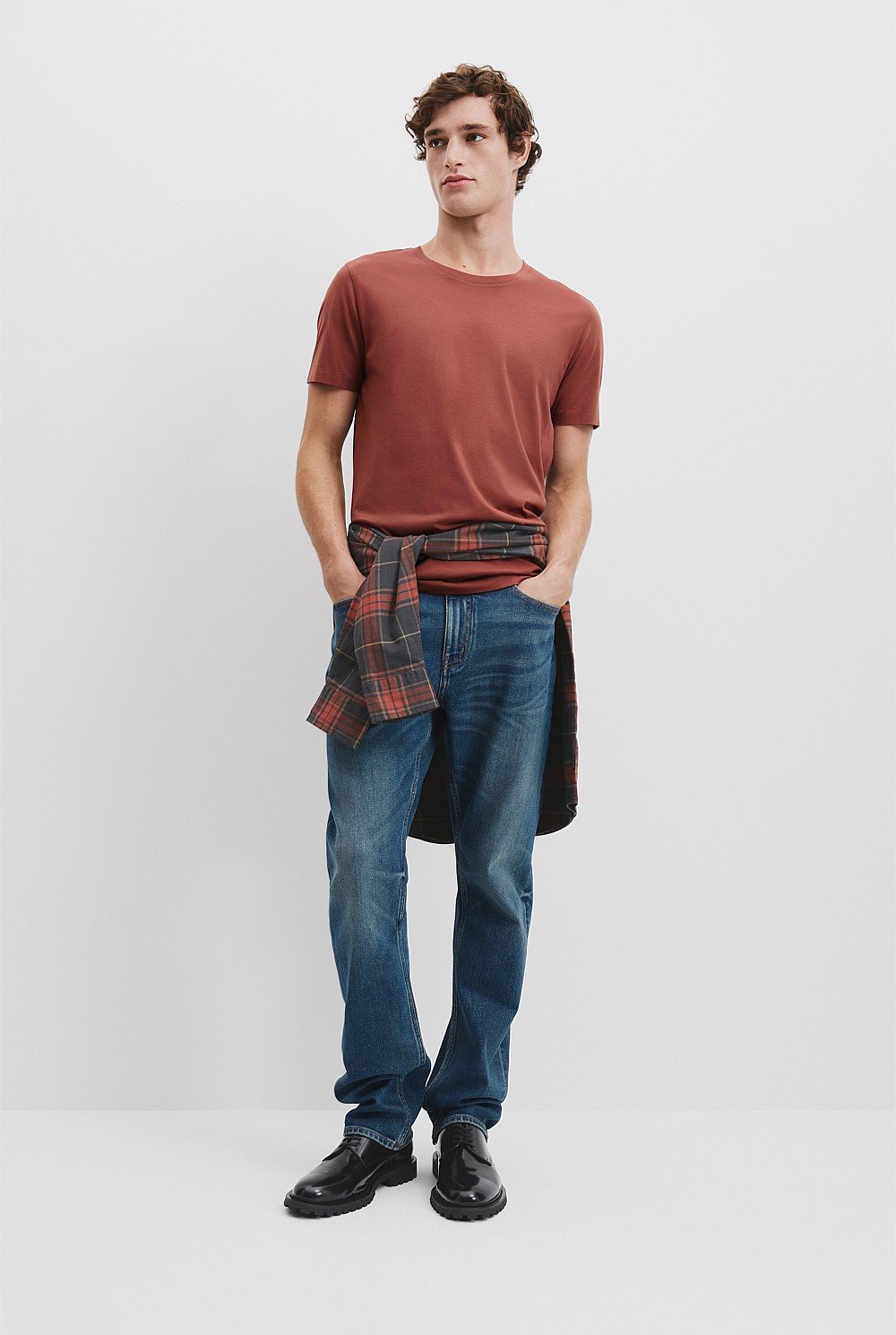 Pima Cotton Crew T-Shirt