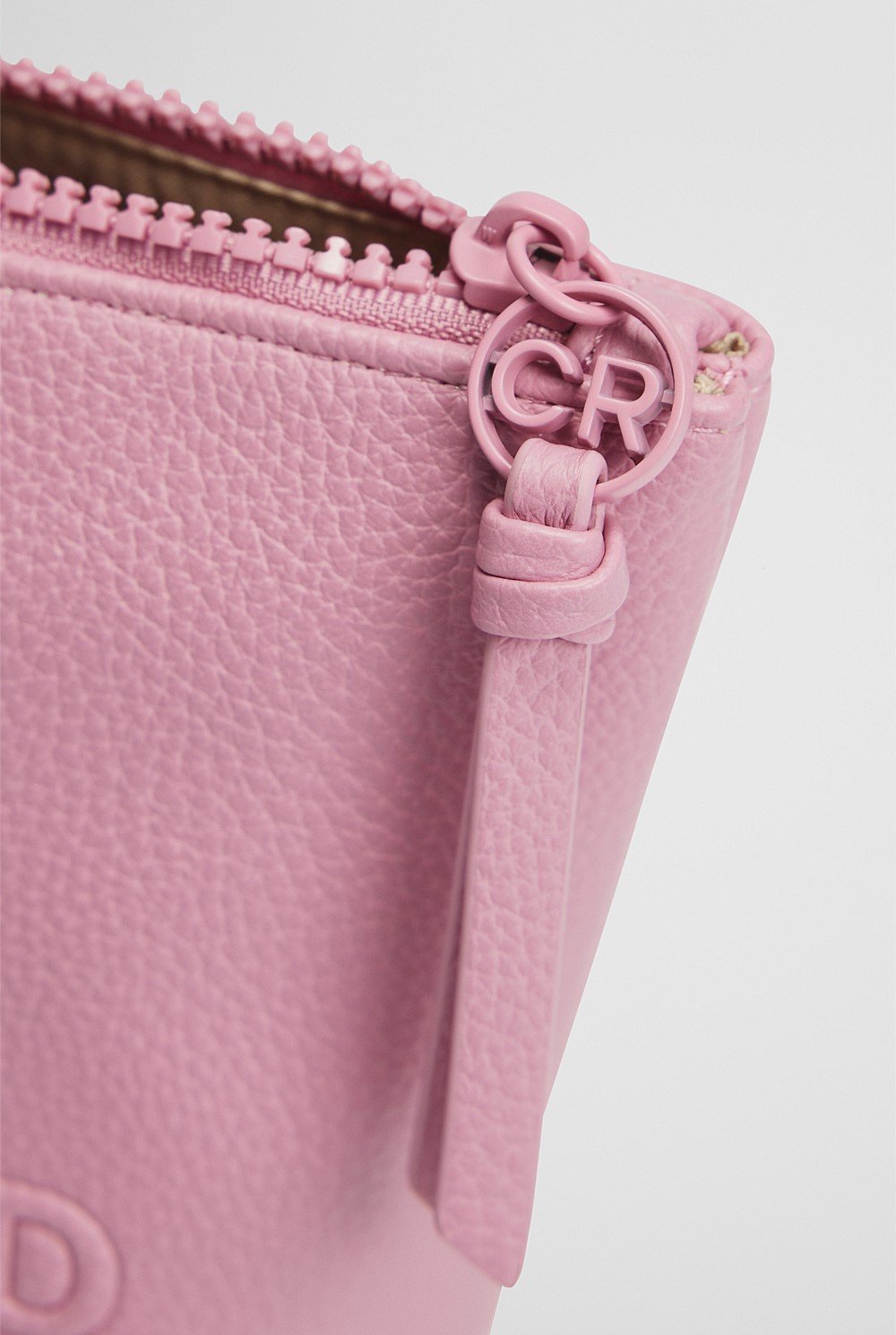 Branded Detail Tri Cosmetic Bag