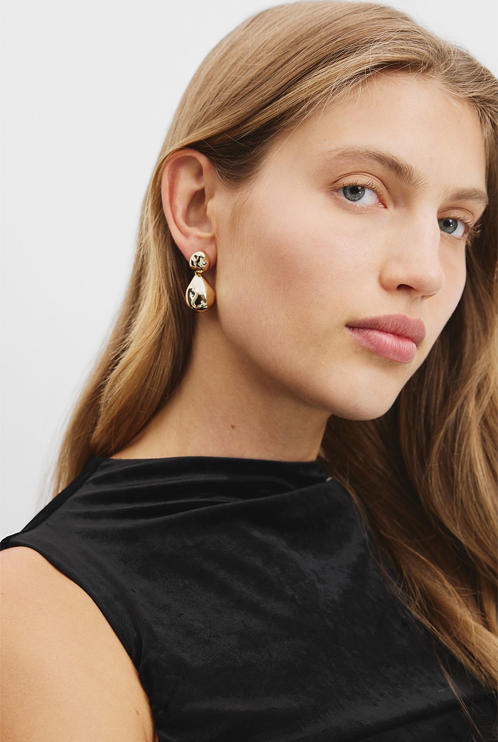 Molten Drop Earring
