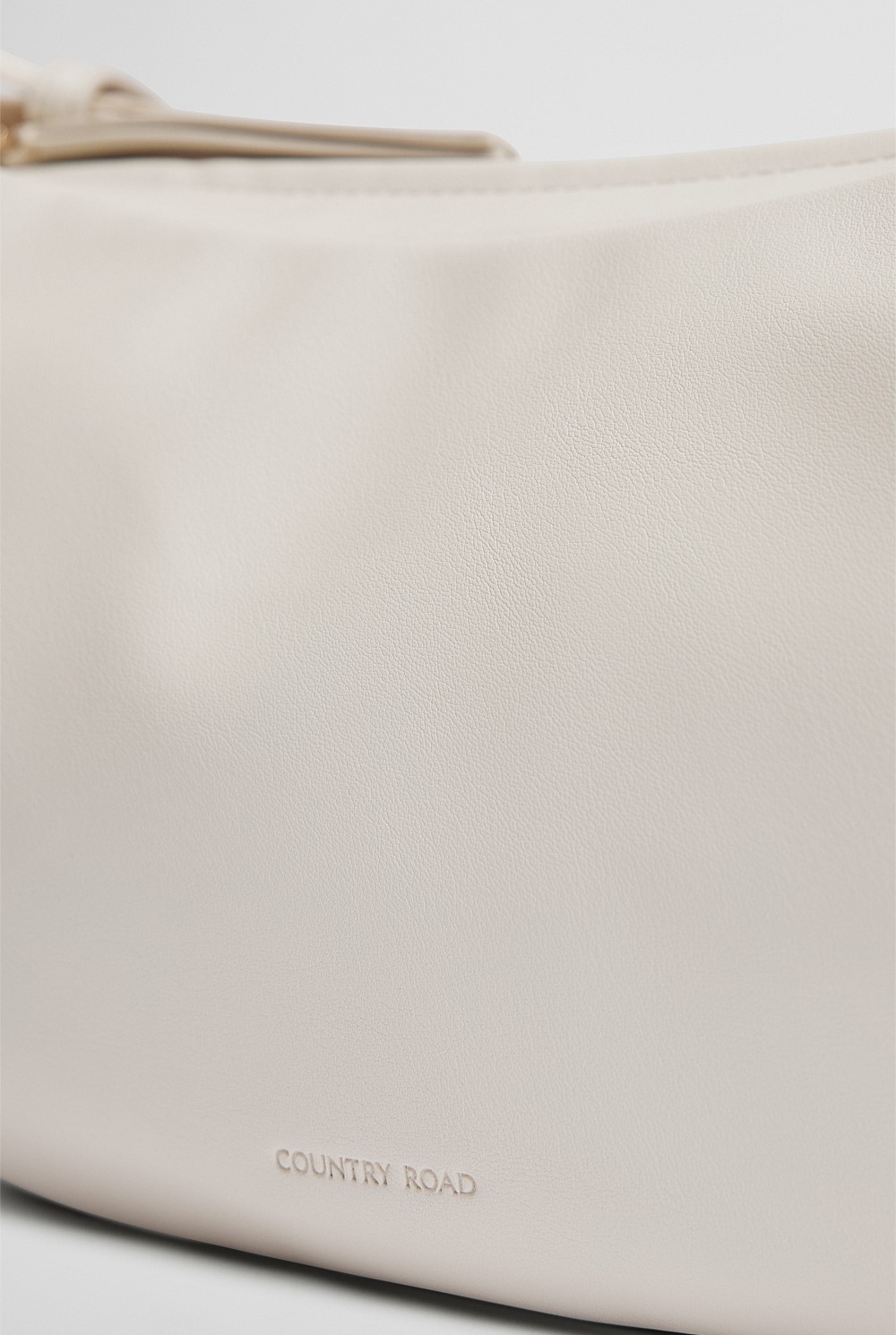 Recycled Polyester Blend Crescent Crossbody