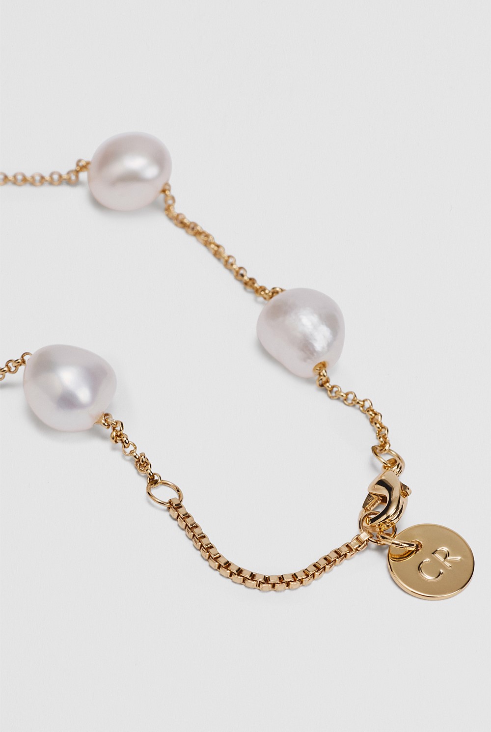 Freshwater Pearl Chain Bracelet