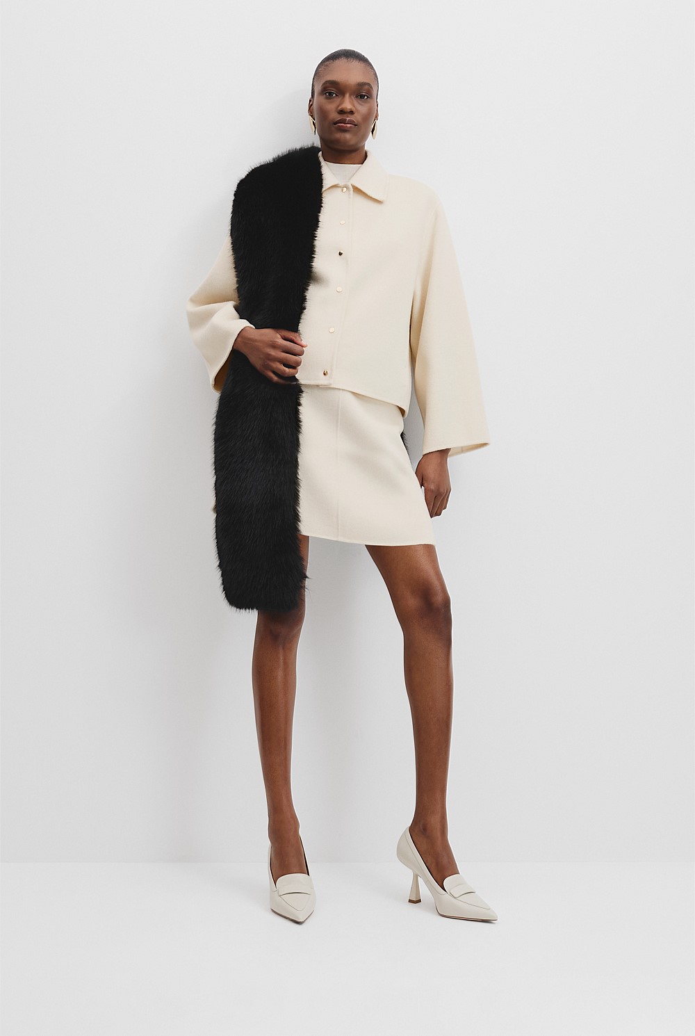 Faux Fur Scarf