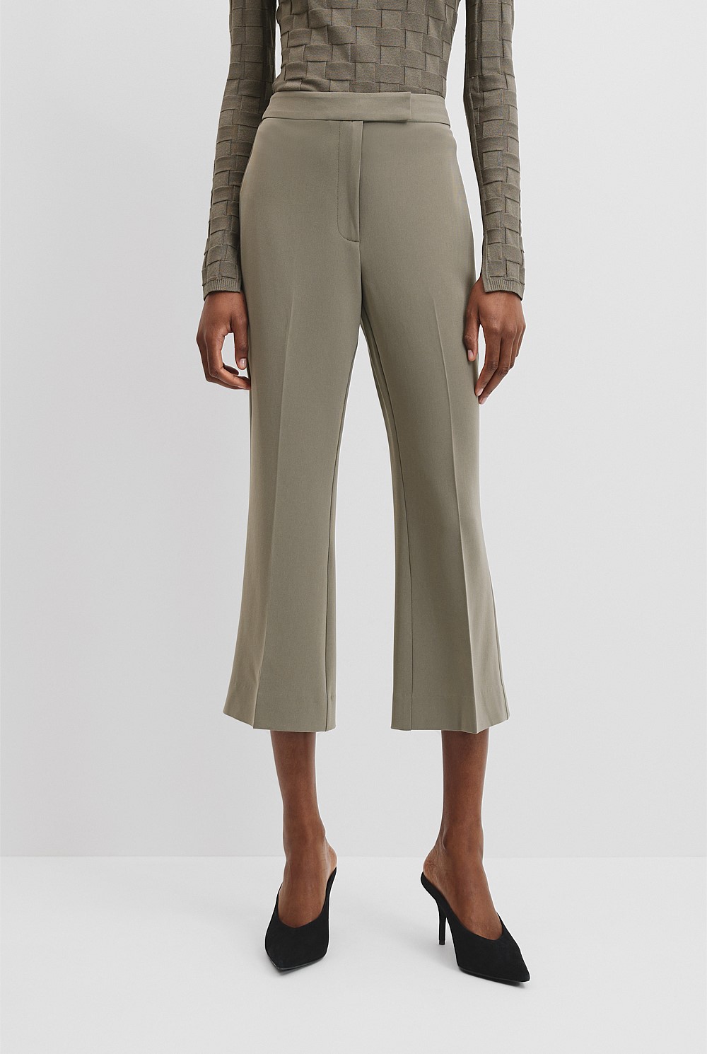 Crop Flare Pant