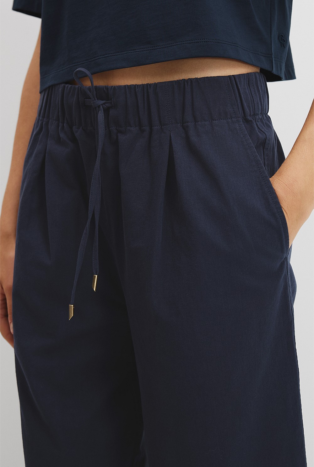 Organically Grown Cotton Pull-On Cotton Pant