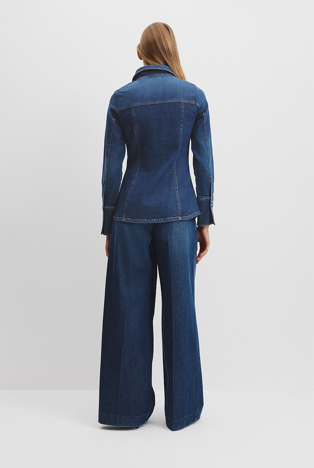 Slim Fit Denim Shirt