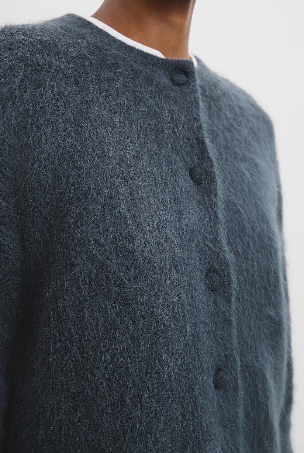 High Pile Knit Cardigan