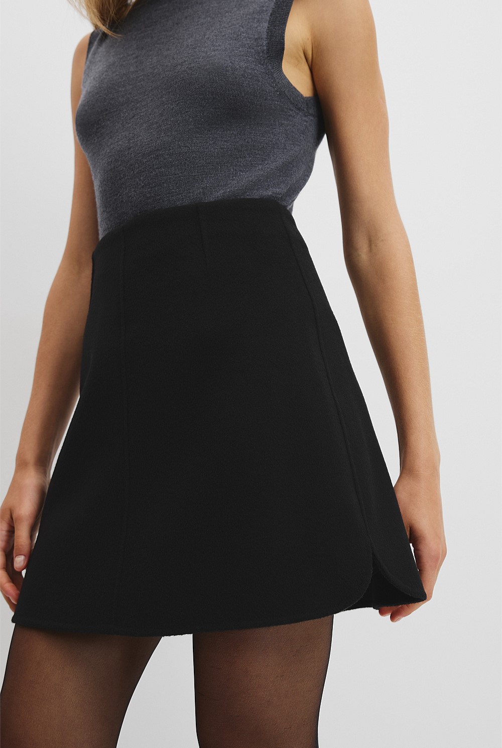 Soft Mini Skirt
