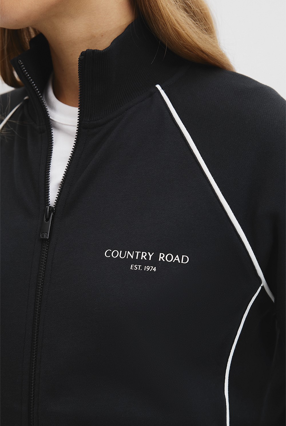 Australian Cotton Zip Track Jacket
