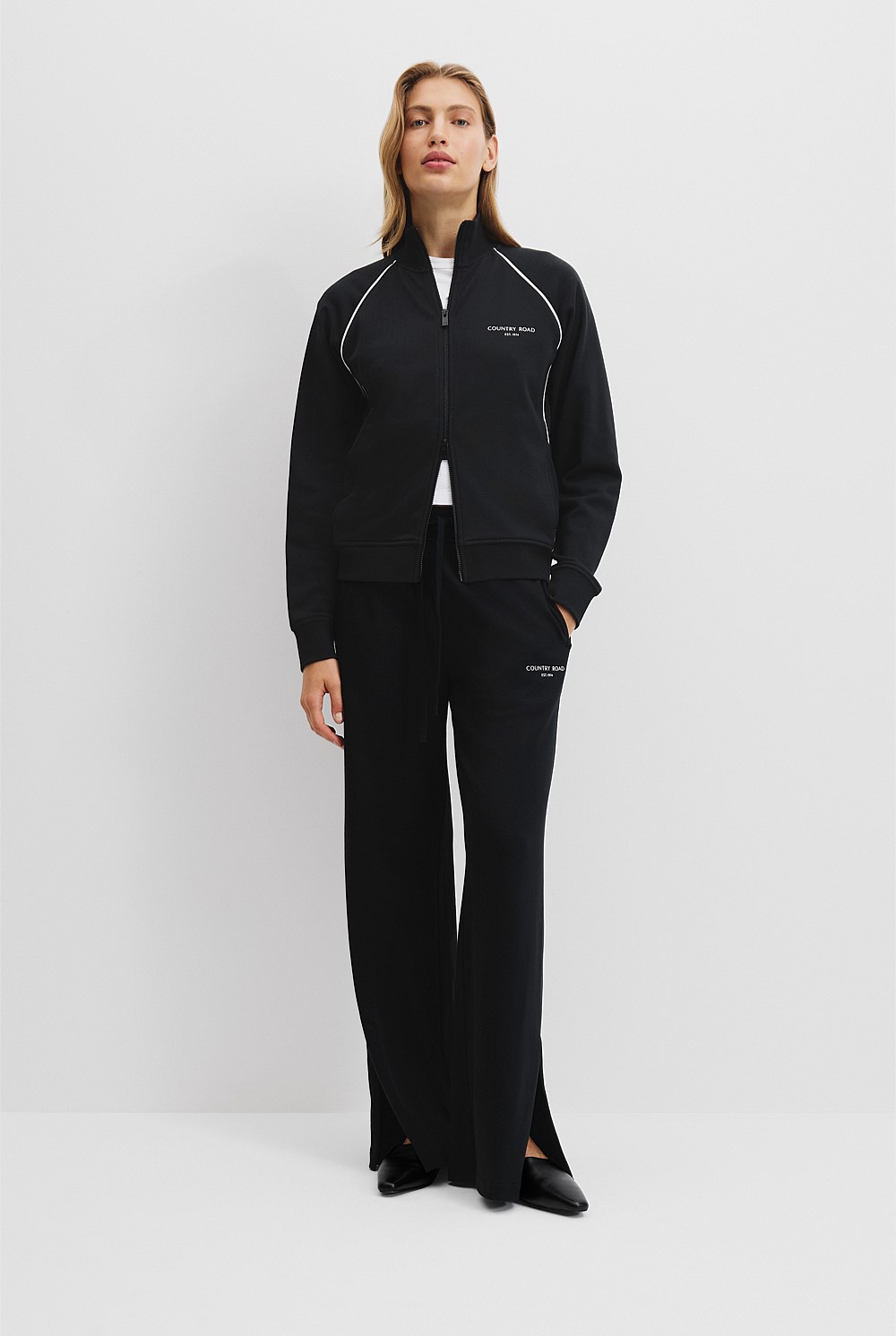 Australian Cotton Zip Track Jacket