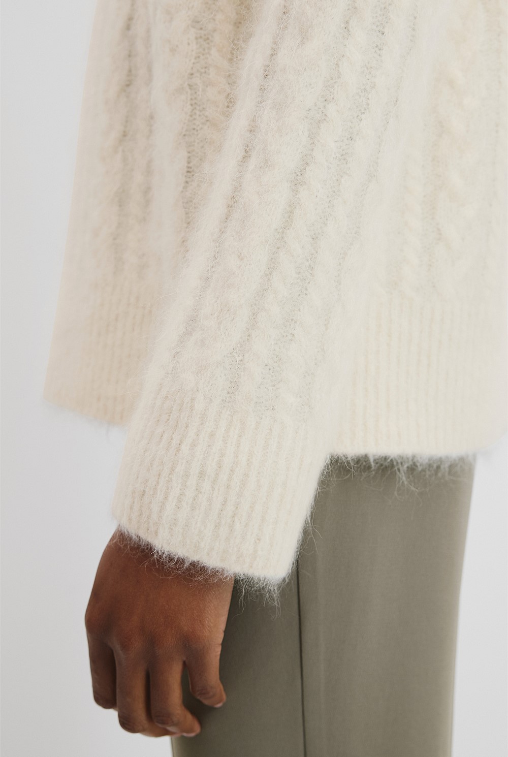 Soft Cable Knit