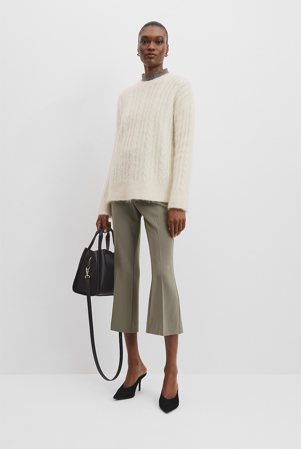Soft Cable Knit