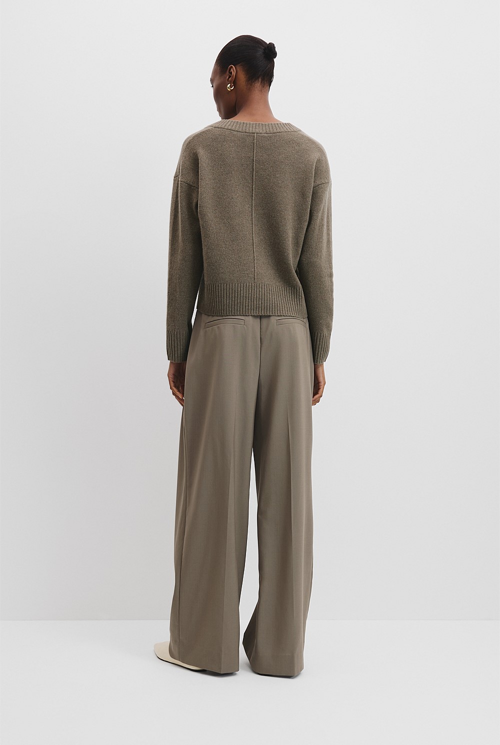 V-Neck Merino Knit