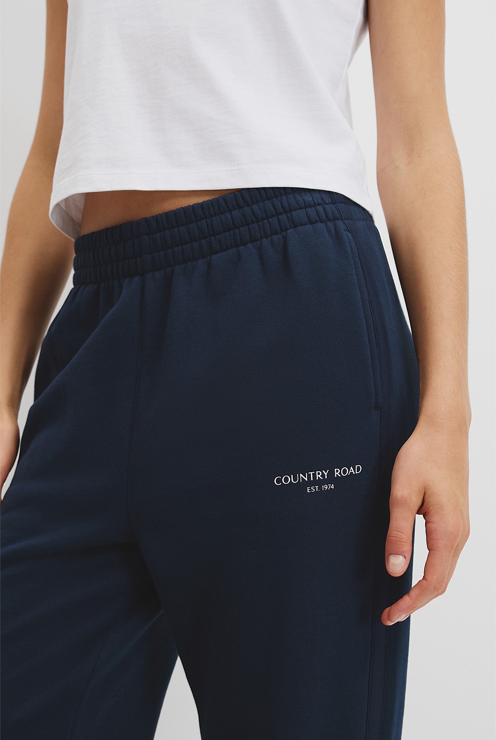 Australian Cotton Logo Track Pant