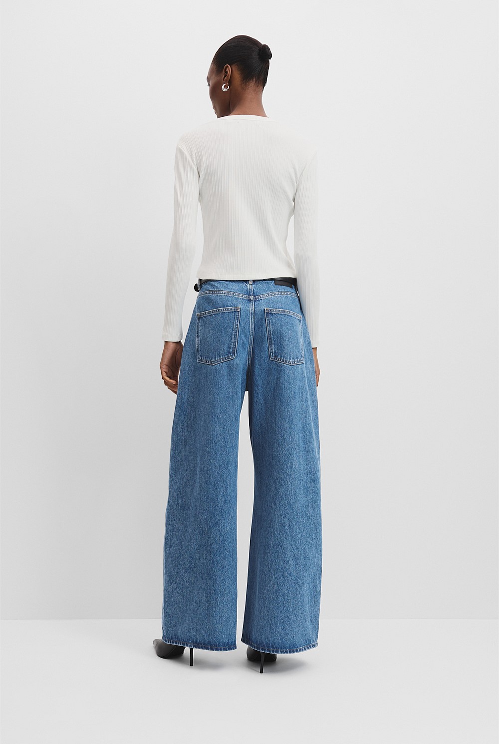 Australian Cotton Fitted Rib Top