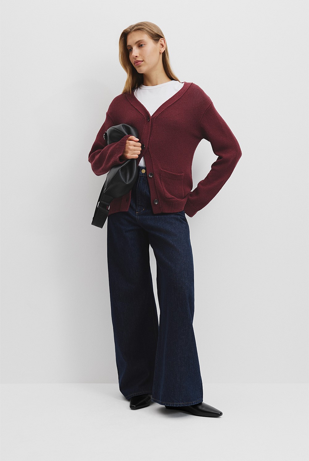 Relaxed Knit Cardigan