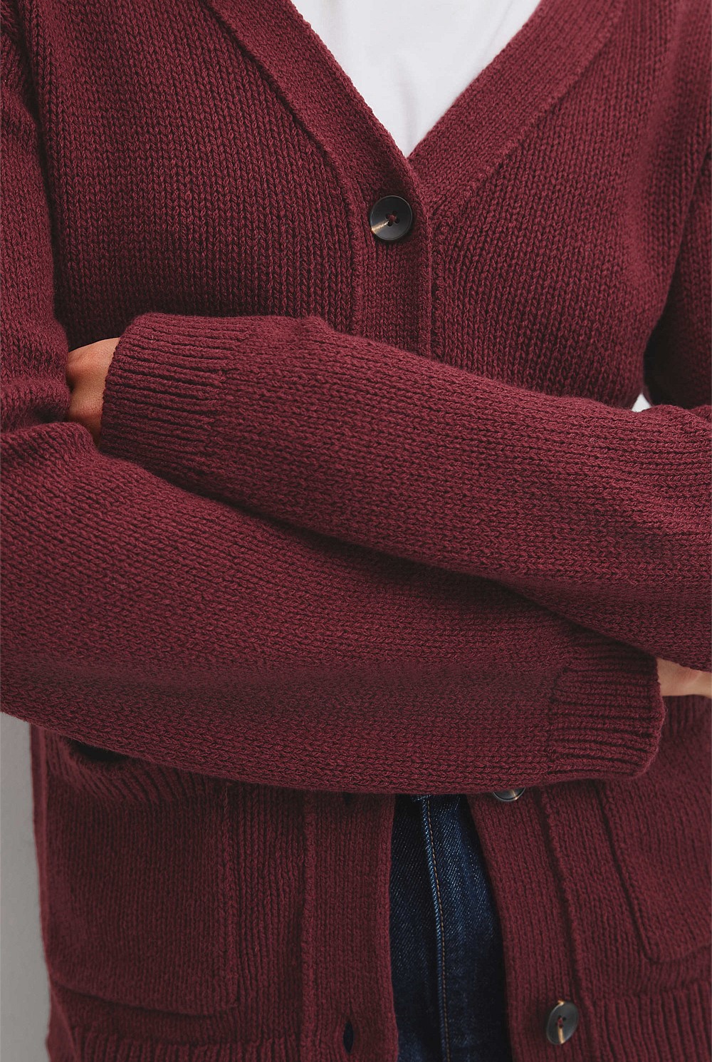 Relaxed Knit Cardigan