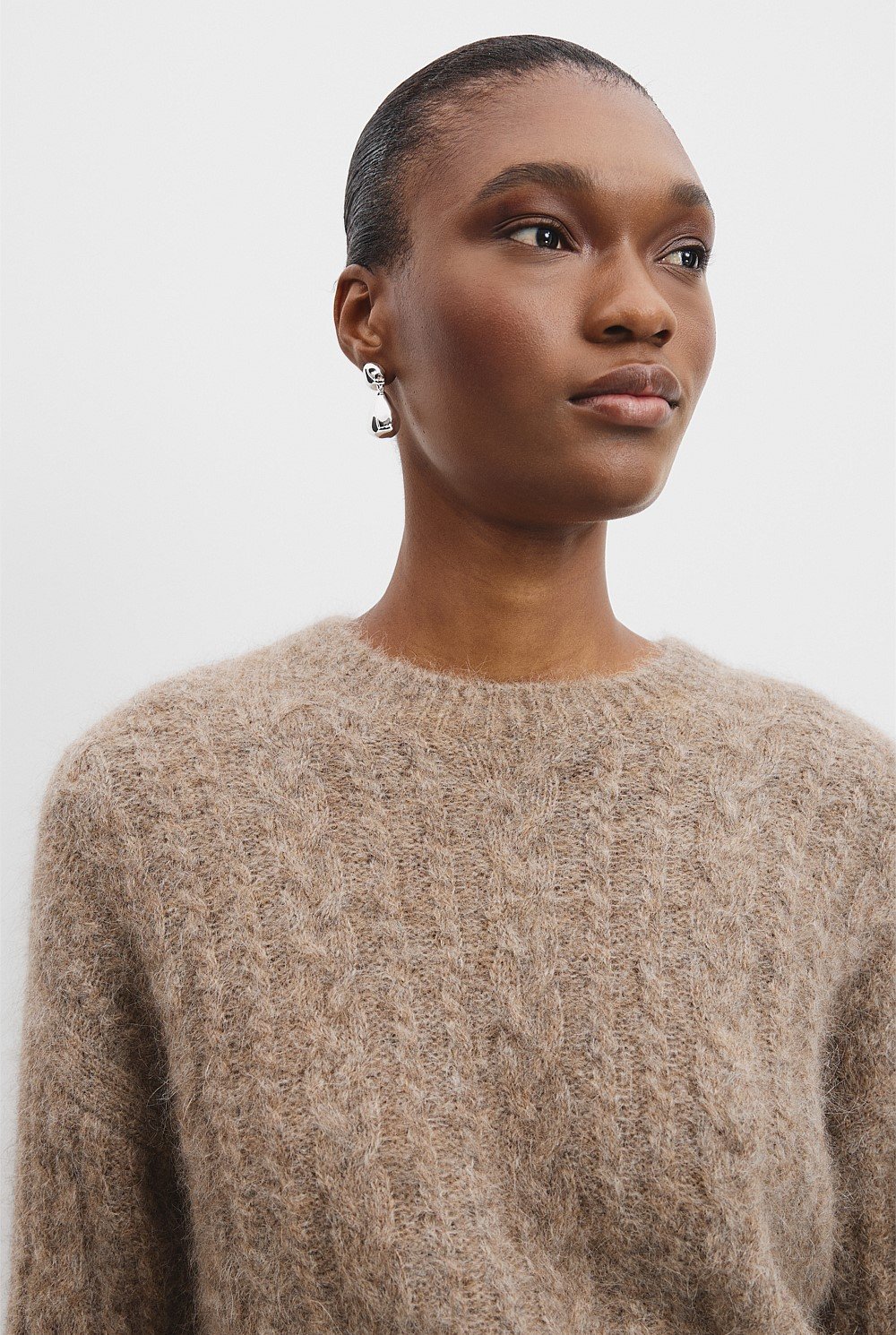 Soft Cable Knit