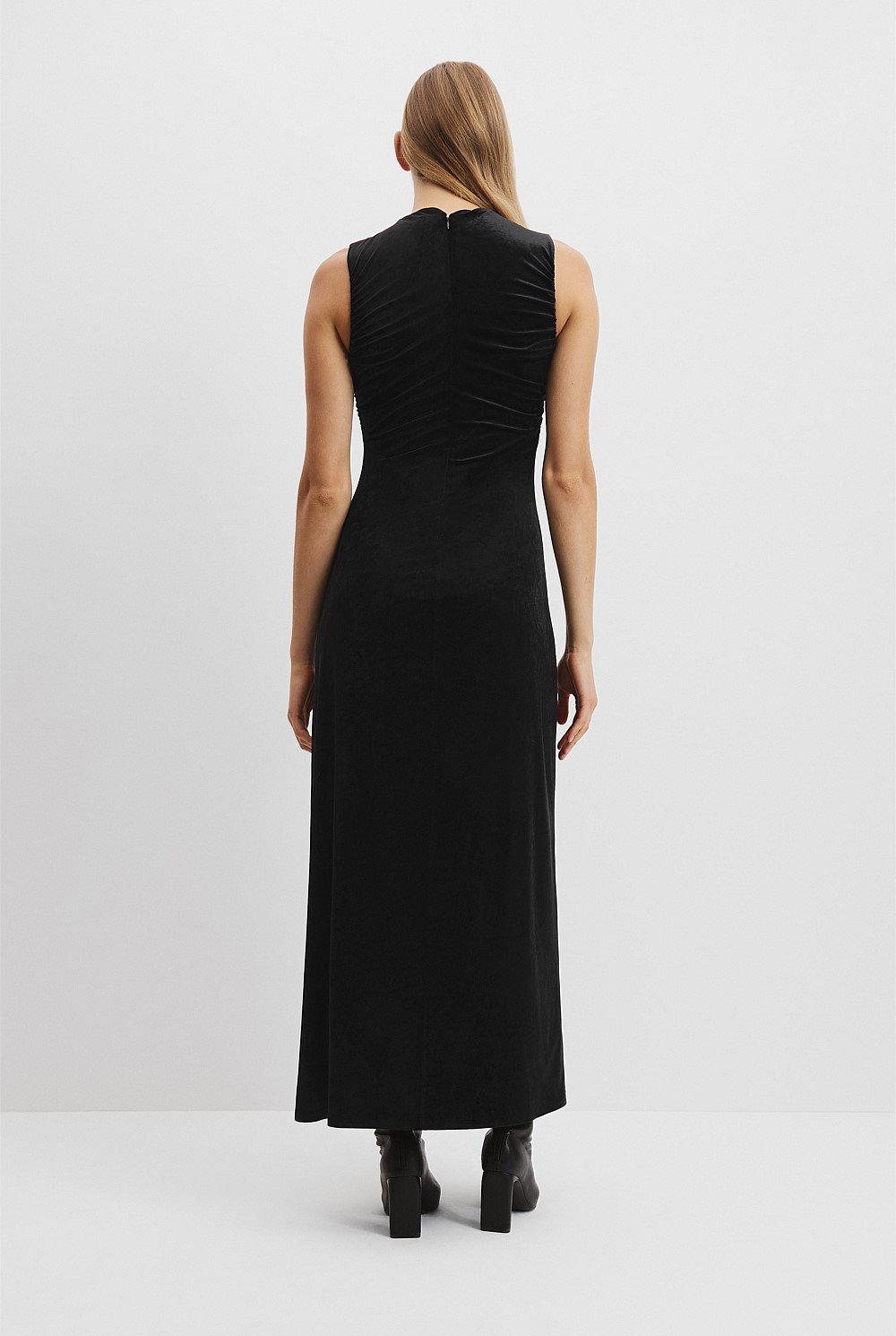 Velvet Sleeveless Dress