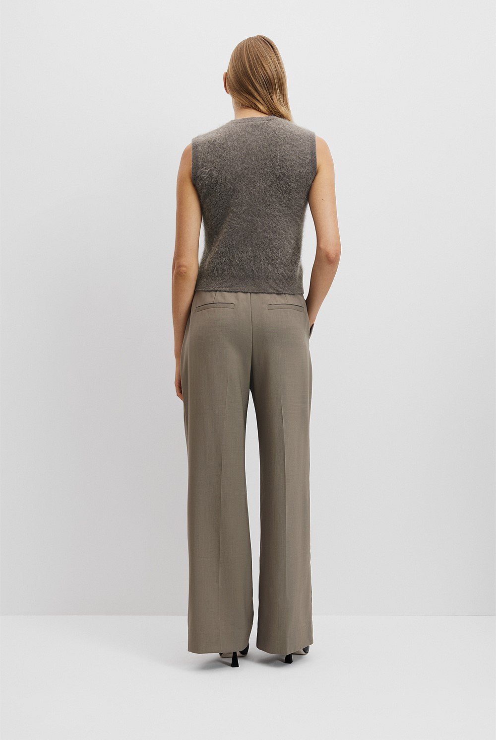 High Pile Knit Vest
