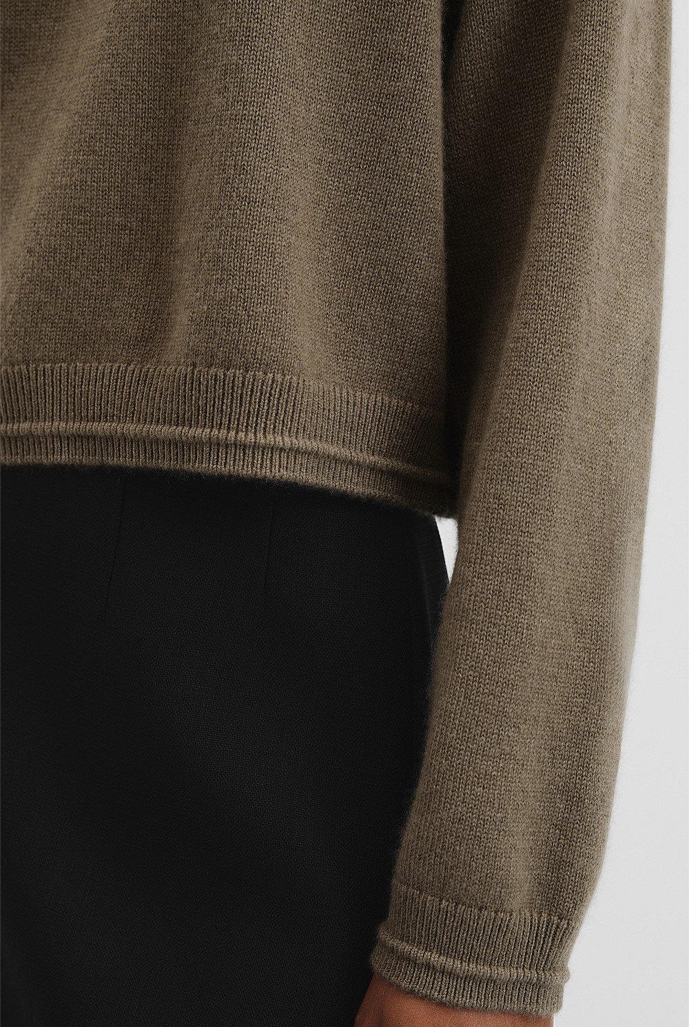 Organically Grown Cotton Cashmere Knit