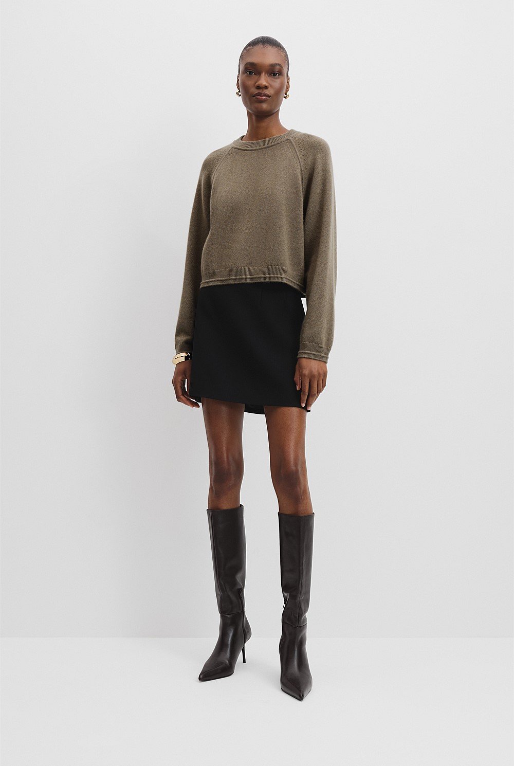 Organically Grown Cotton Cashmere Knit