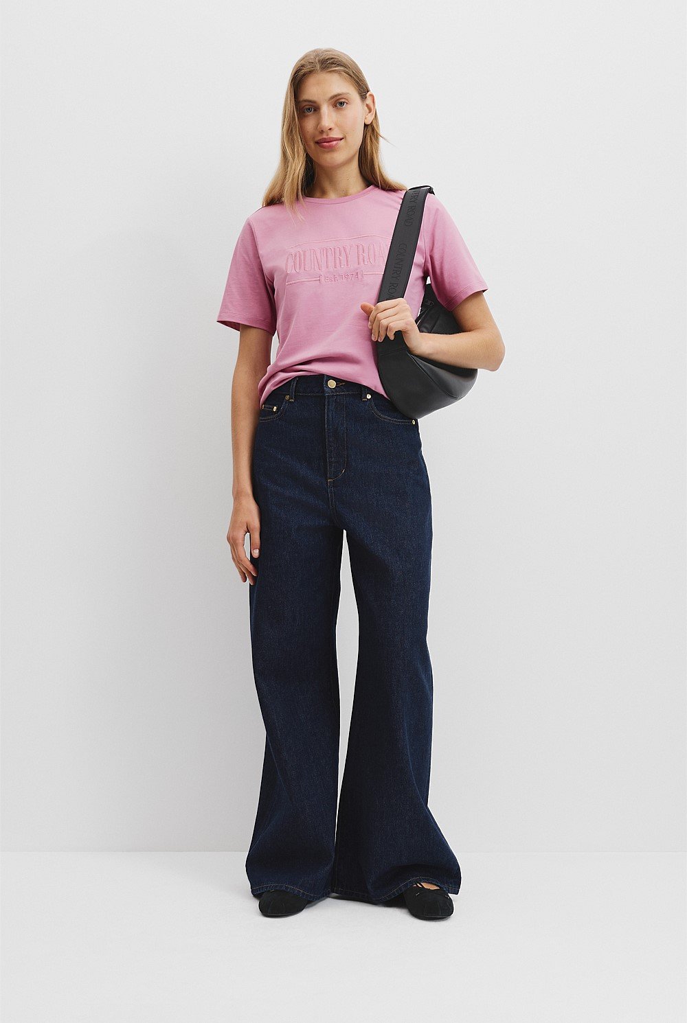 Verified Australian Cotton Heritage Embroidered T-Shirt