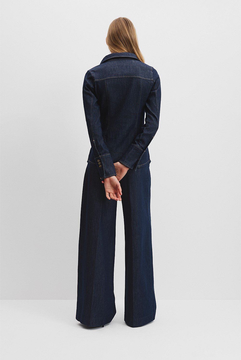 Slim Fit Denim Shirt