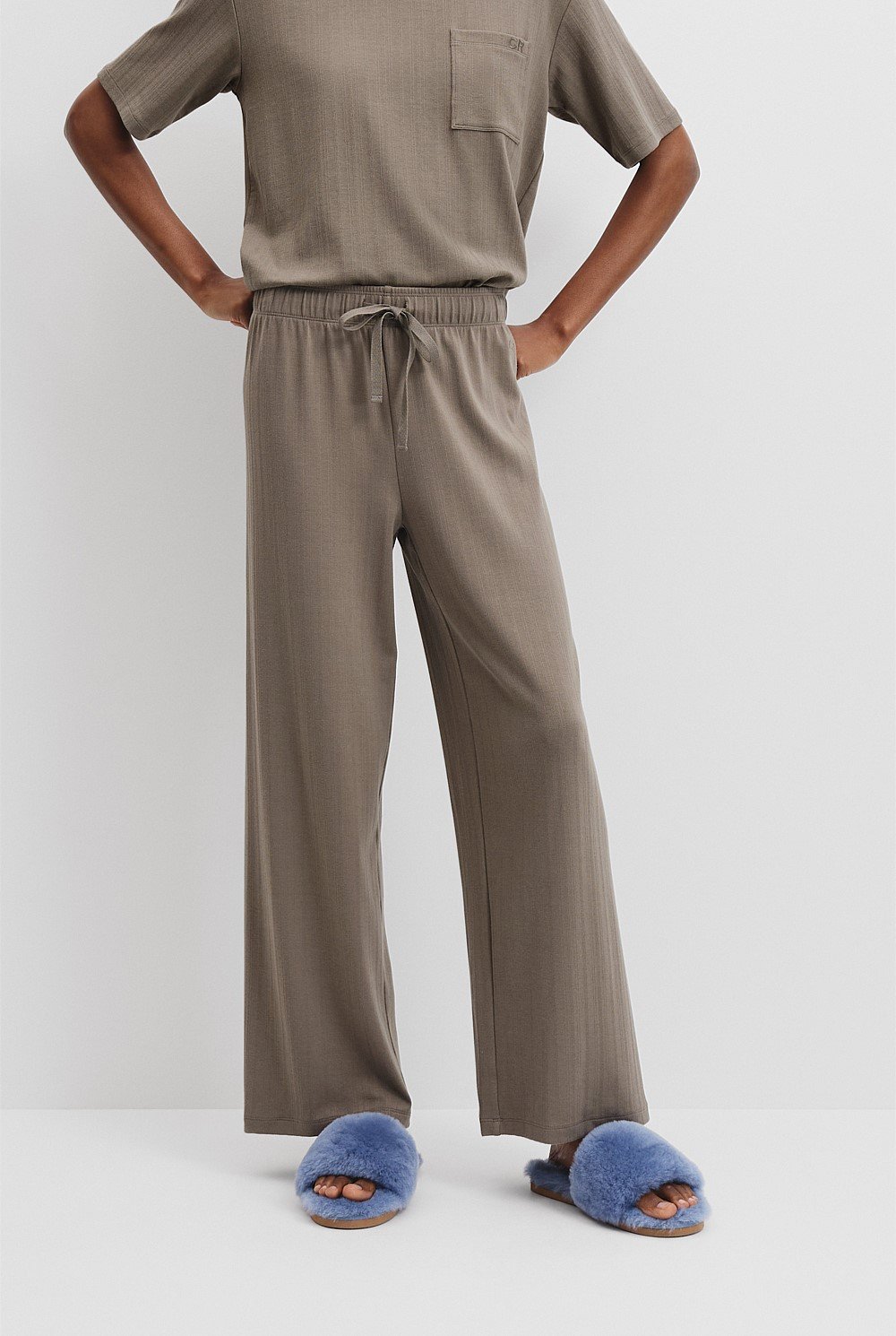 Wide Leg Pyjama Pant