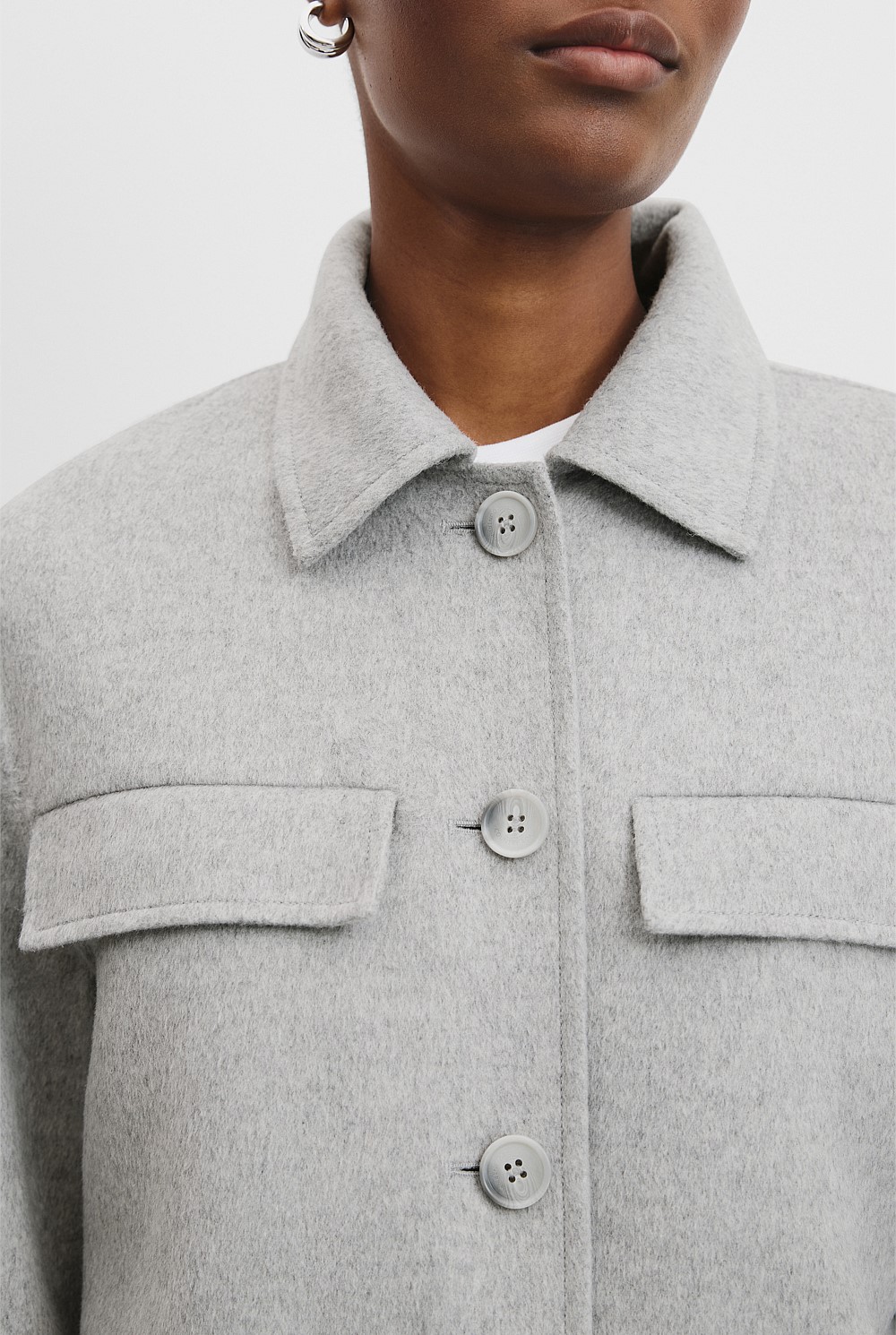 Crop Pocket Jacket