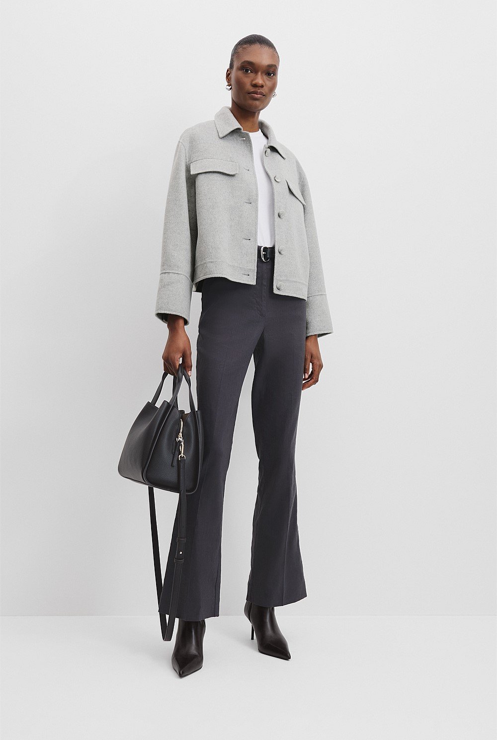 Crop Pocket Jacket