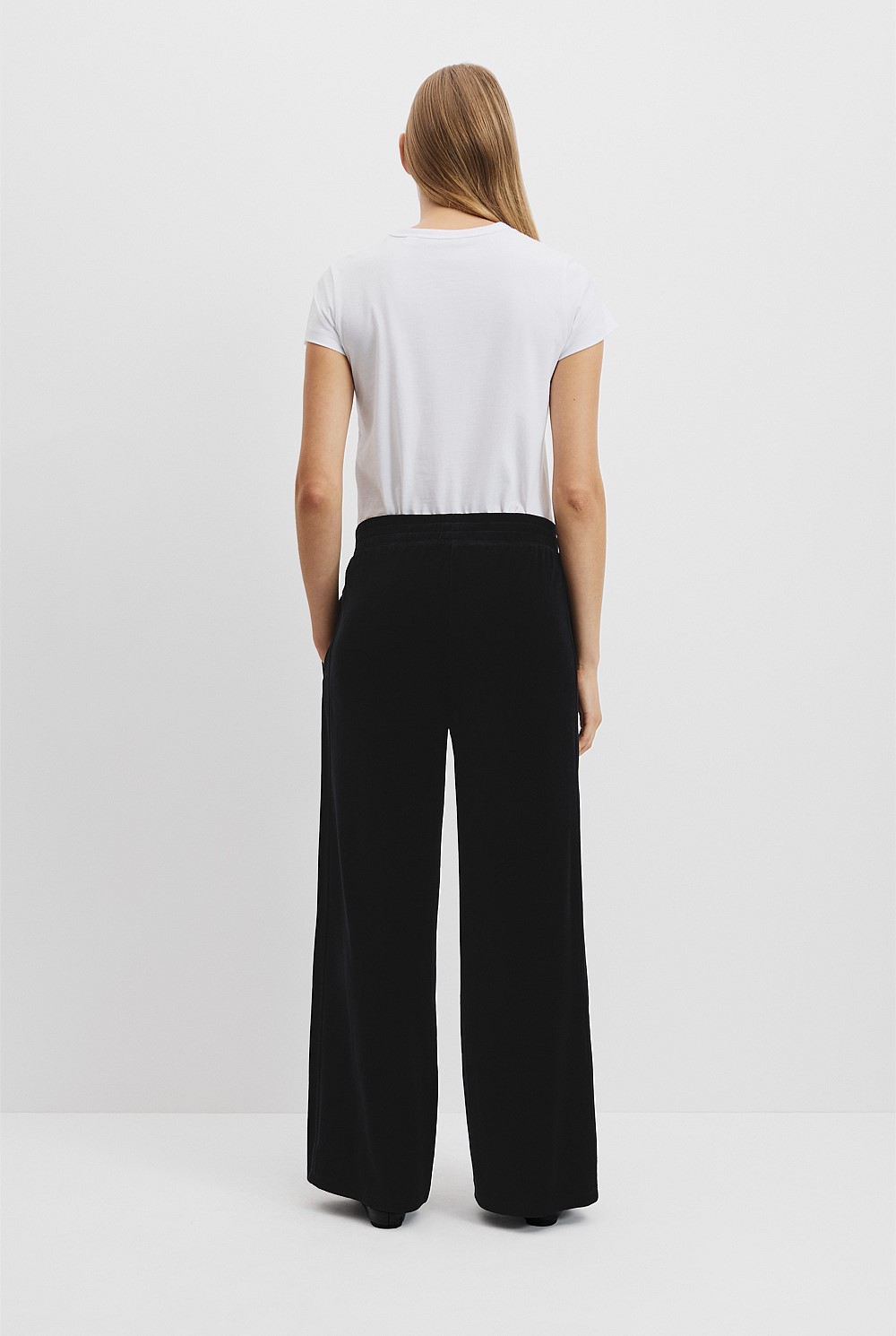 Velour Track Pant