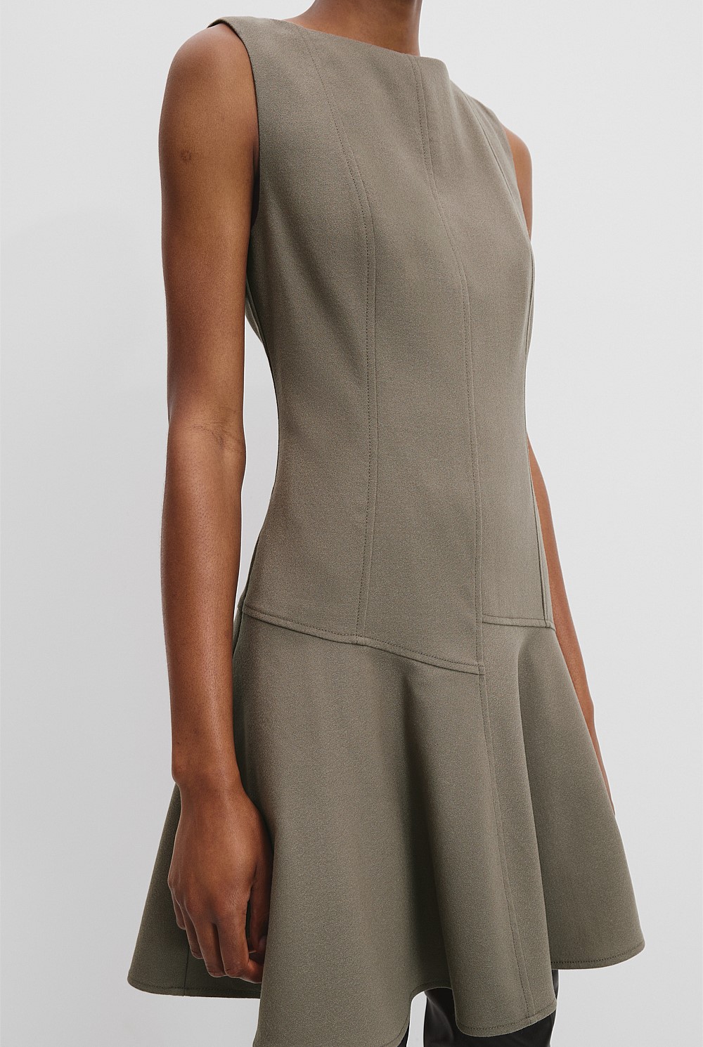 Panel Mini Dress
