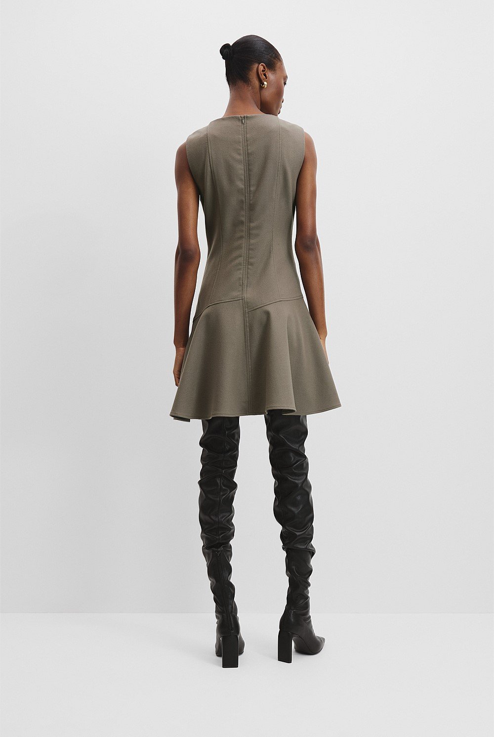 Panel Mini Dress