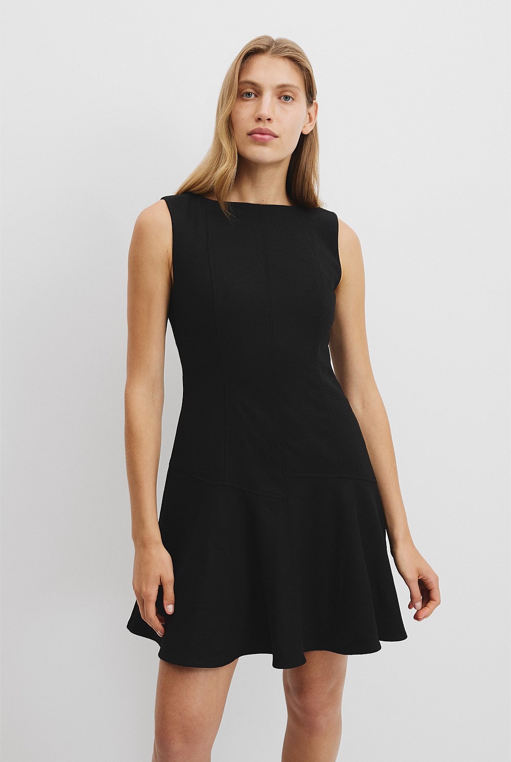 Panel Mini Dress