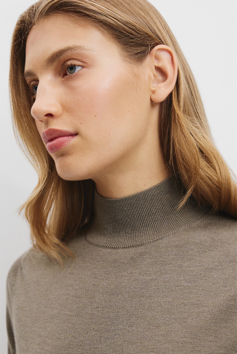 Australian Merino Wool Silk Short Sleeve Knit