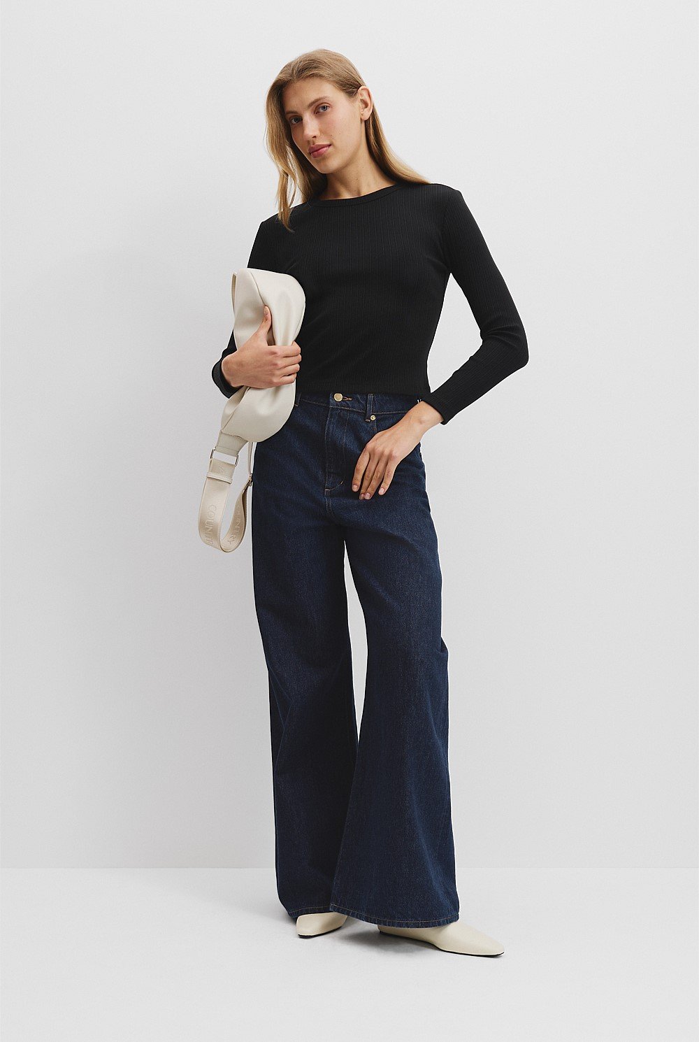 Australian Cotton Fitted Rib Top