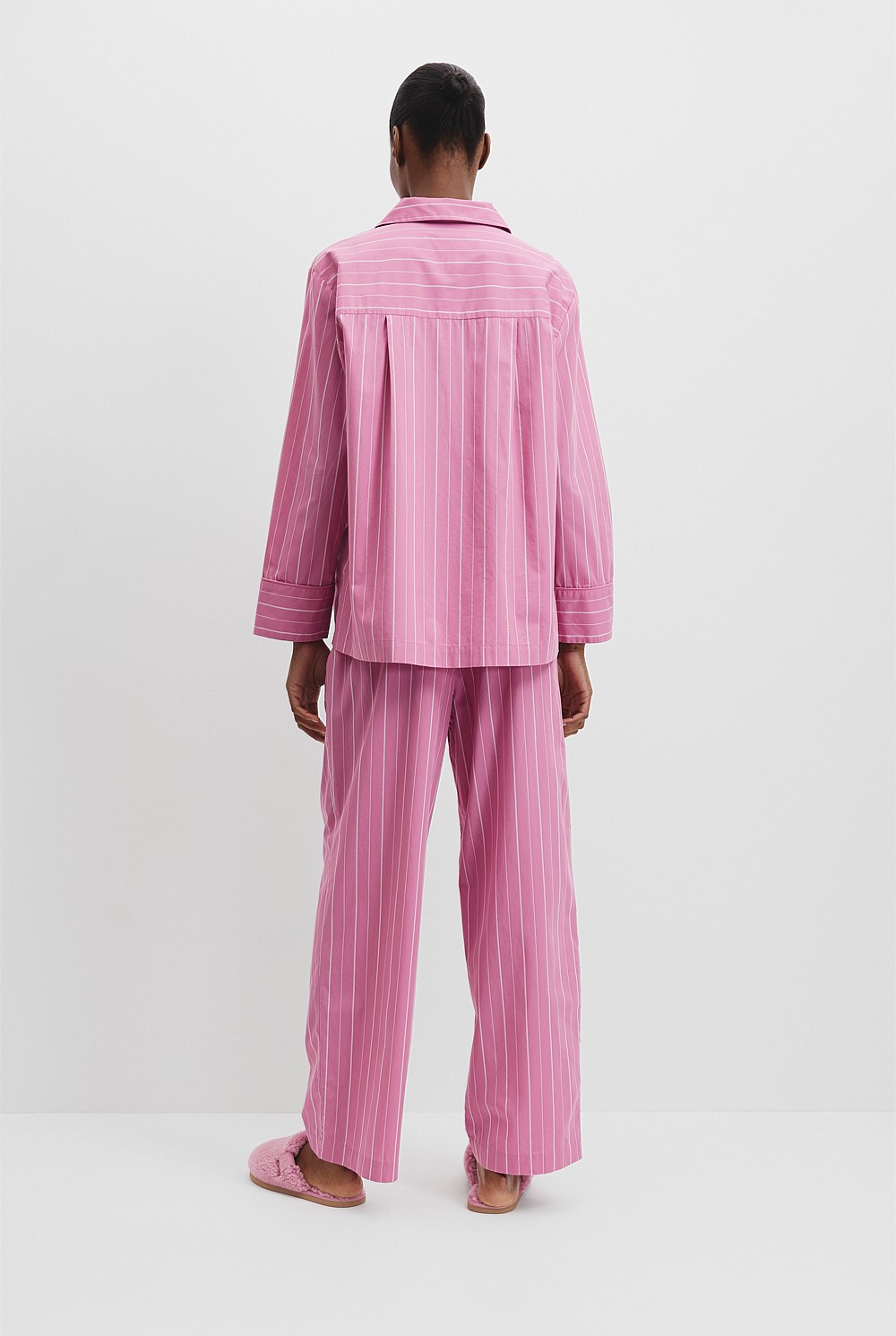 Australian Cotton Pinstripe Pyjama Set